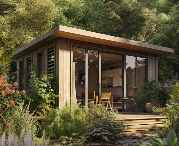 Timber garden studio Devon